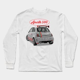 ABARTH 500 502 Back Long Sleeve T-Shirt